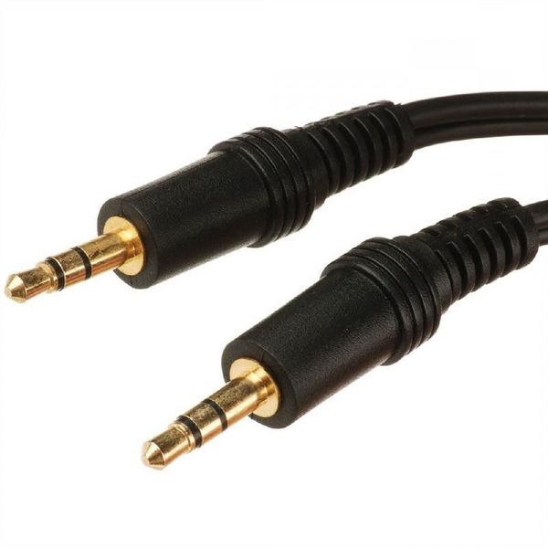 3.5mm Stereo Jack Male To Male Cable - 2.5 Metre