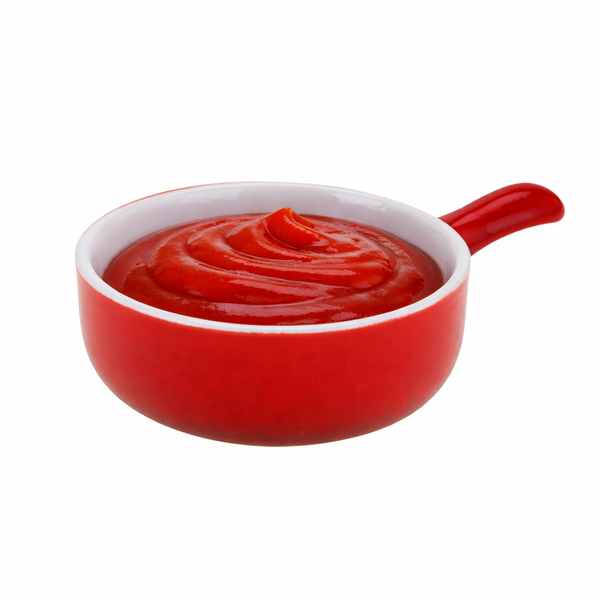 Porcelain Sauce Dish with Handle - 60ml