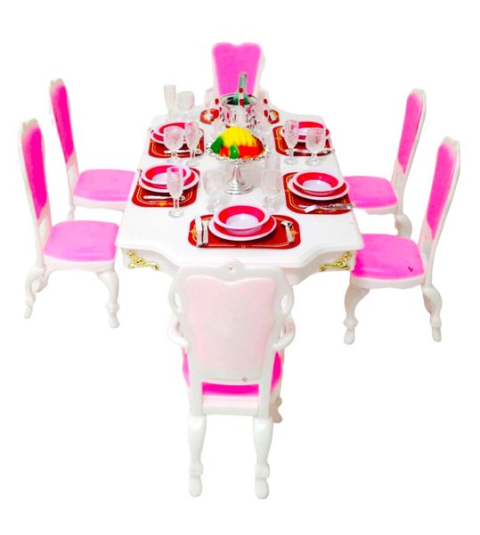 Girls Pretend Play Dining Room Set