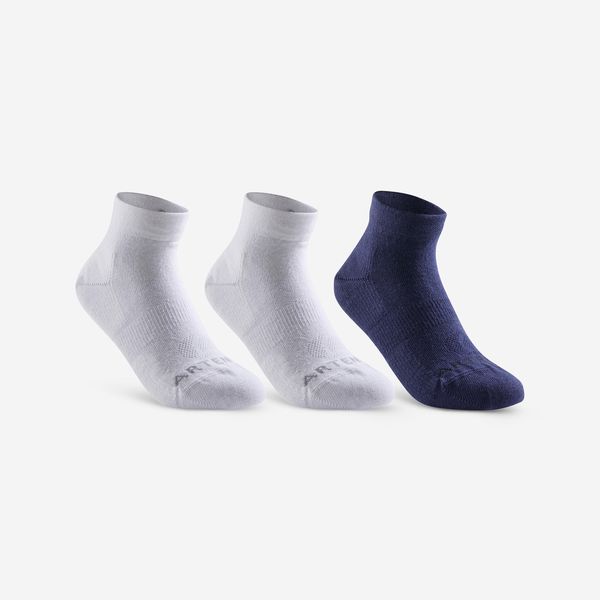 Artengo Kids' Mid Sports Socks Tri-Pack Rs 160