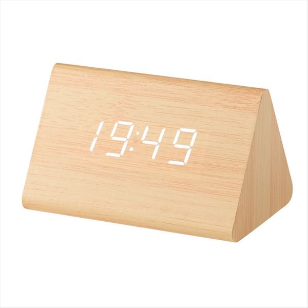 Wooden Clock Multifunctional Led Electronic Alarm Clock
