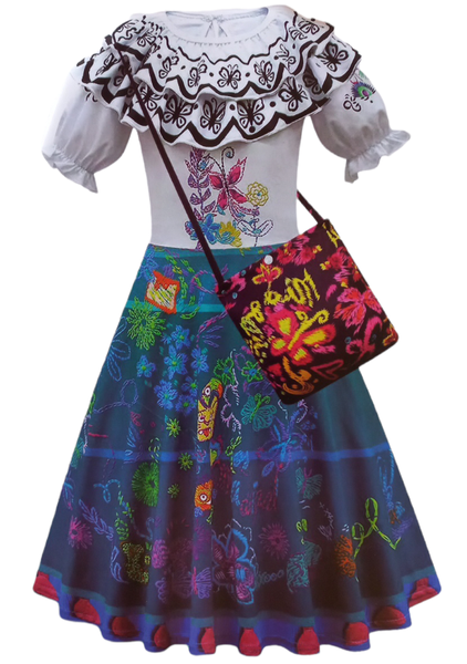 Encanto Mirabel Dress Up Outfit - 3 to 4 Years