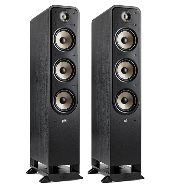 Polk Signature Elite ES60 Floor-Standing Tower Speakers (Pair) - Black