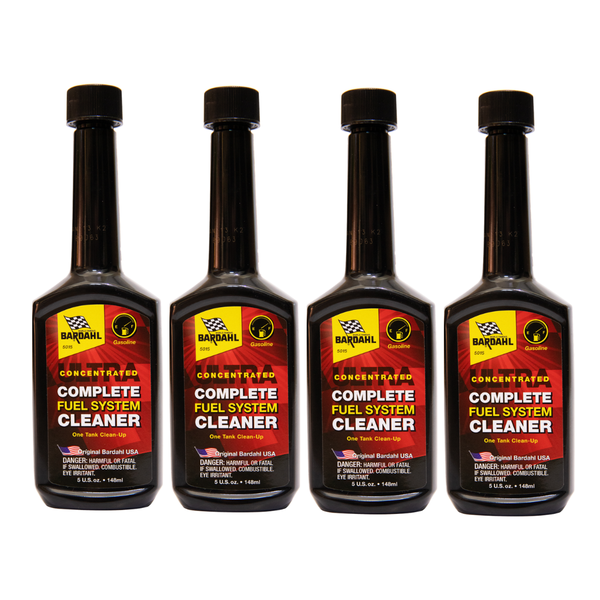 Bardahl - 4 x 148ml Complete Fuel Systems Cleaner