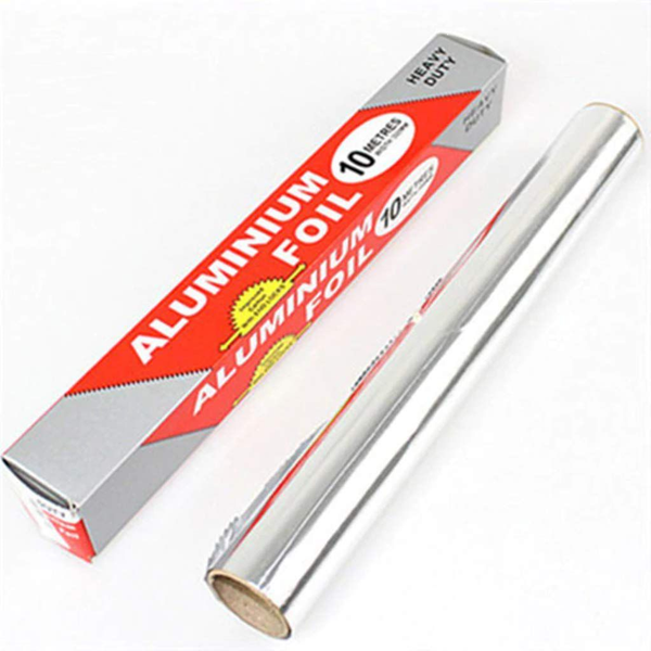 Aluminum Foil Sheet Roll Food Wrapper - 10 Meters