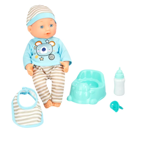 Baby Cutie Drink and Wet Doll Set 5 Piece