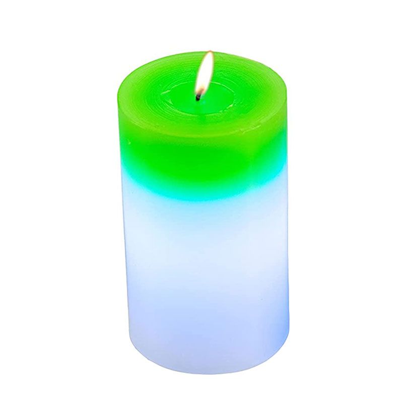 Bufftee Colour Changing Candle Color changing light Wax Diwali Candle