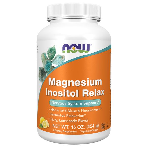 NOW Foods Magnesium Inositol Relax Powder - 16 oz