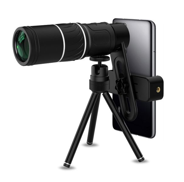 40x60 Mini Day/Night Monocular with Tripod &amp; Phone Adapter