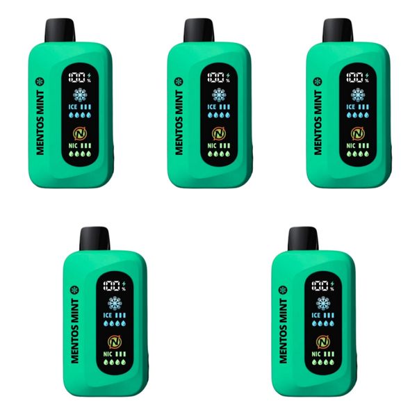 BLVK 40000 Puffs Disposable Vape - Mentos Mint Ice (Pack of 2)
