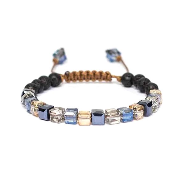 Killer Deals Essential Oil Diffuser Glass Bracelet- Royal Pacific