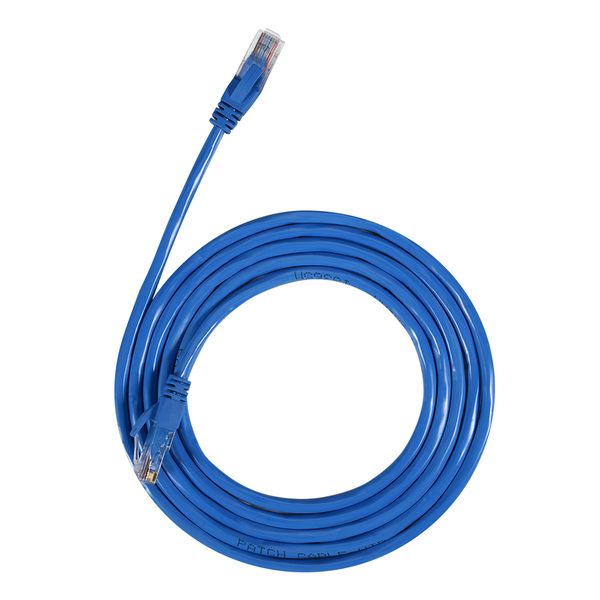 2Pieces 2m CAT6 Ethernet Cable Blue