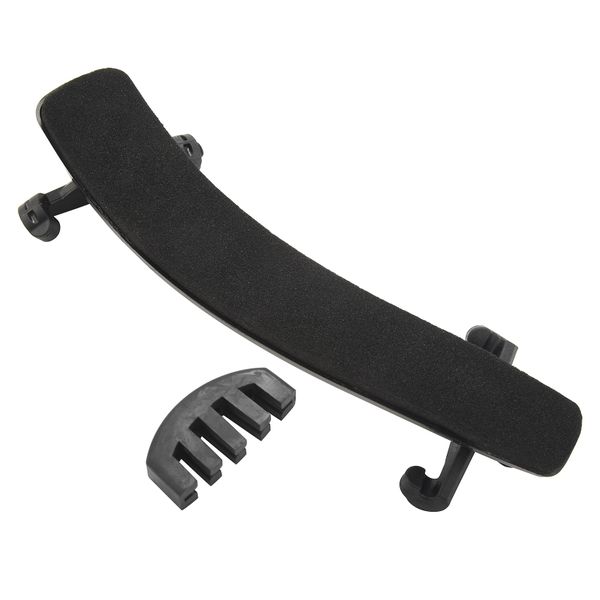 Violin Shoulder Rest for 4/4-3/4 Size with Collapsible and Height Adjustab
