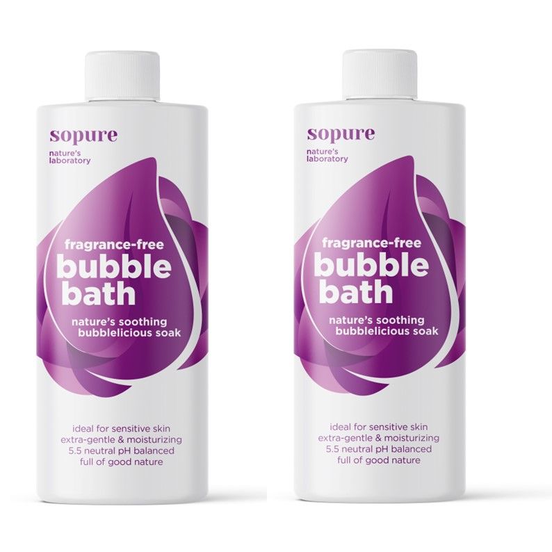 SoPure FragranceFree Bubble Bath 1 litre (2 PACK) Shop Today. Get it