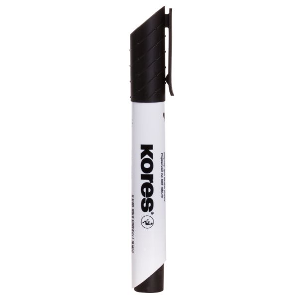 Kores K-Marker Whiteboard Marker, Black, Box of 12