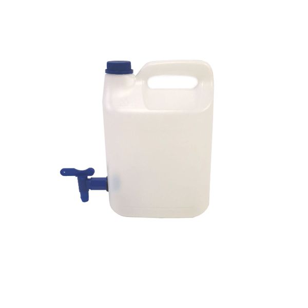 5LT Refillable Container with Tap Ideal for Sanitizer or Detergents