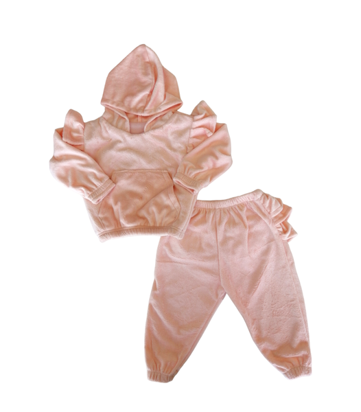 Little Leila - Soft pink tracksuit -Girls