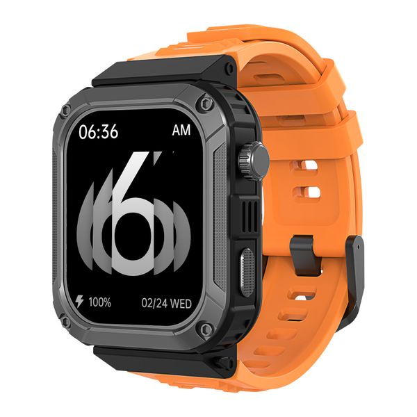 Outdoor GPS Outdoor Professional Sports Waterproof Smartwatch - Orange
