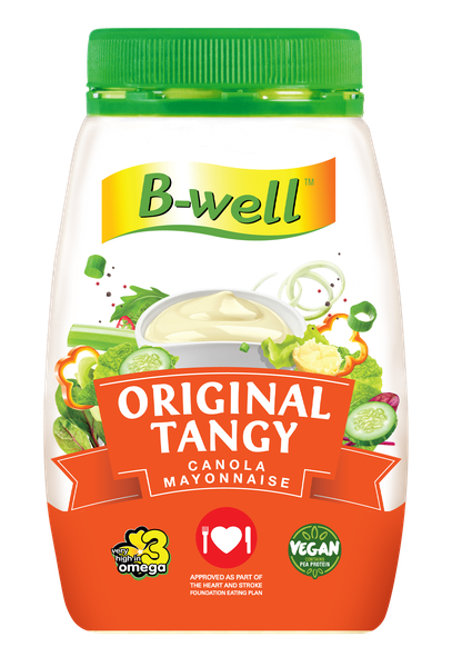 B-well Original Tangy Canola Mayonnaise - 6 x 750g