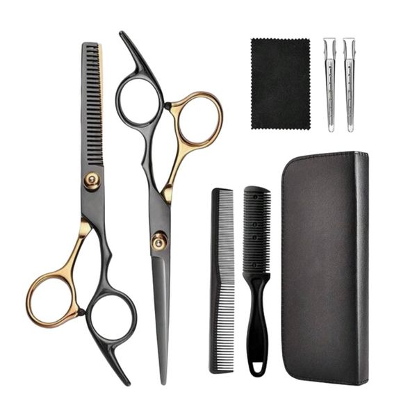 Professional 8 in 1 Barber Round Safety Baby Hair Cutting Scissors set-
