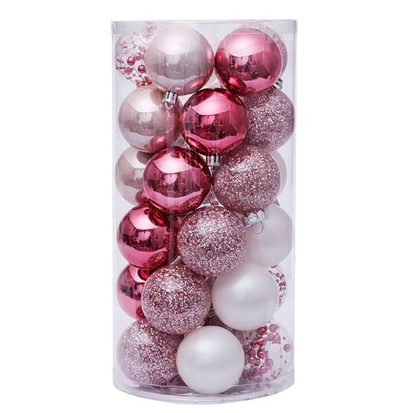 30Pcs Christmas Tree Ball Ornaments Set Shatterproof Decor Balls Exquisite