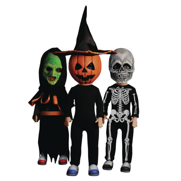 Living Dead Dolls Halloween 3 Trick-Or-Treats boxed set figures