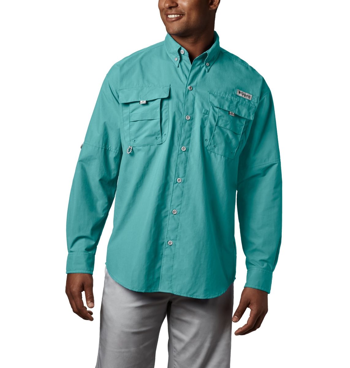 Columbia Men's Bahama II Long Sleeve Shirt Gulf Stream, Shop Today. Get it  Tomorrow!