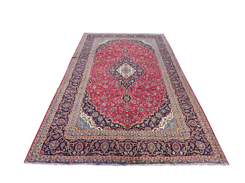 Top Persian Rugs Red Wool Floral 384 x 293 CM