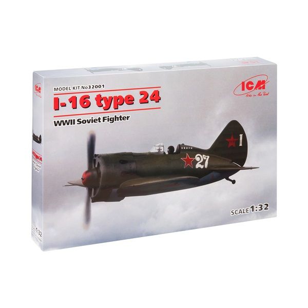 ICM32001 1/32 I-16 Type 24 Plastic Kit
