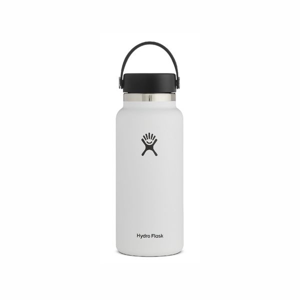 Hydro Flask Wide Mouth wFlexCap 32oz/946ml - White