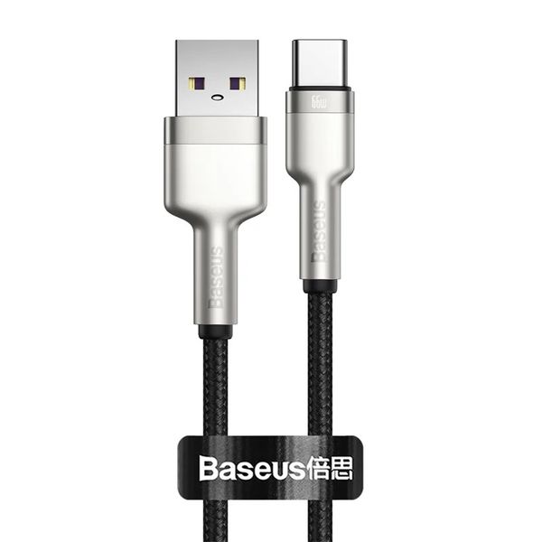 Baseus Cafule Series Metal Data Fast Charging Cable USB to Type-C 66W 1m