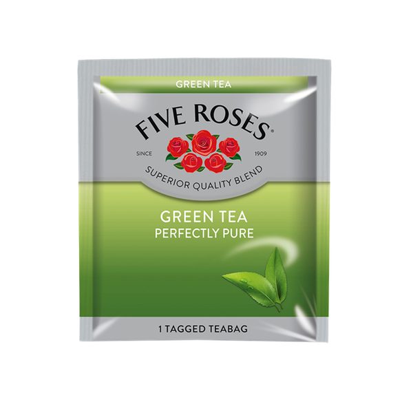 Five Roses Green Tea Envelopes (60 x 1.5g)