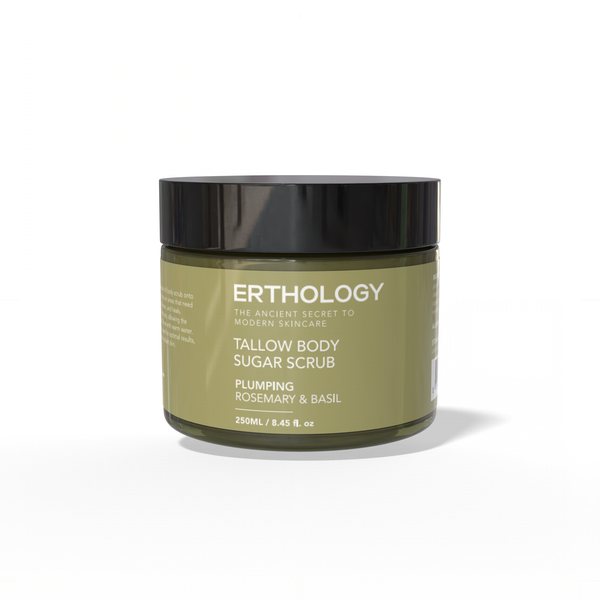 Tallow Plumping Rosemary and basil Body Scrub