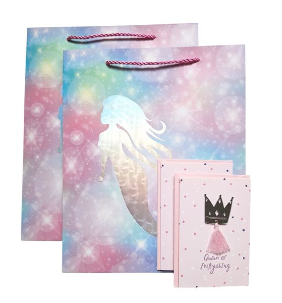 Celebration Card and Gift Bags - Moody Sparkles Sensory