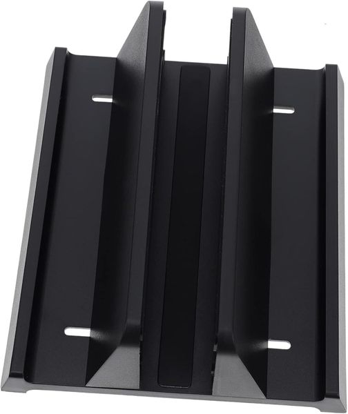 1pc Vertical Laptop Stand Wide Base Desk Tablet Holder Space-Saving Laptop