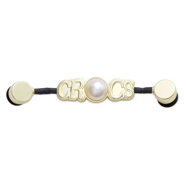 Crocs Women - Gold and Pearl Chain Loose Jibbitz