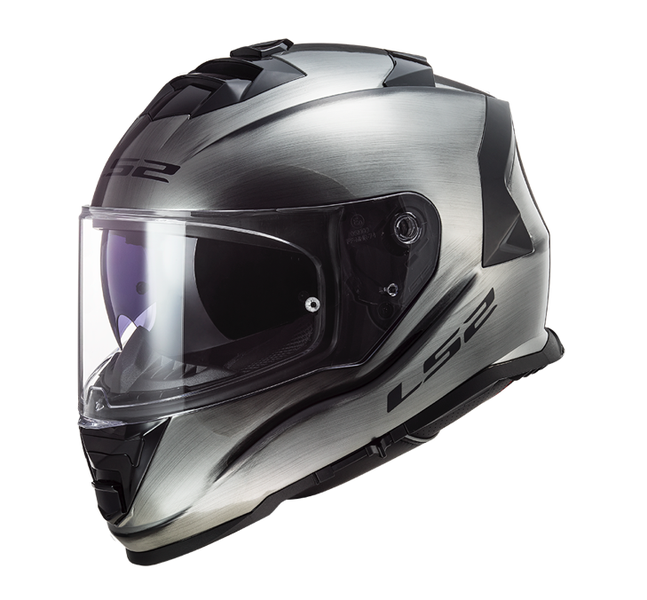 LS2 Storm Jeans Titanium Helmet