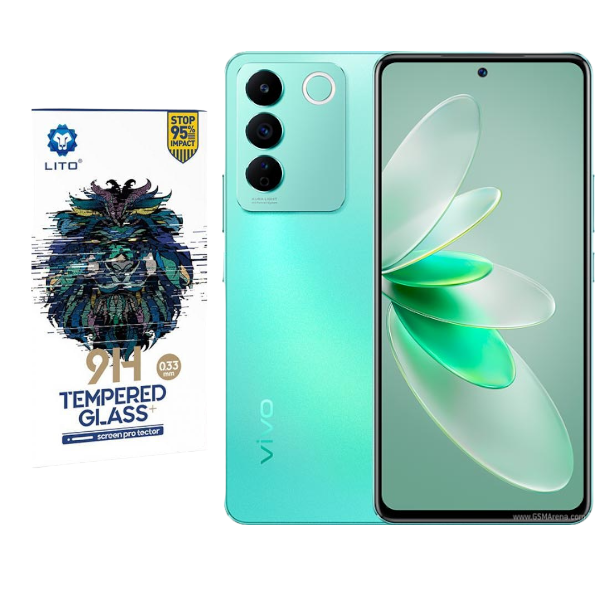 LITO Tempered Glass Screen Protector For Vivo V27e
