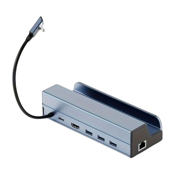 6-in-1 Gaming Dock Compatible with Steam Deck, ROG Ally, Legion Go
