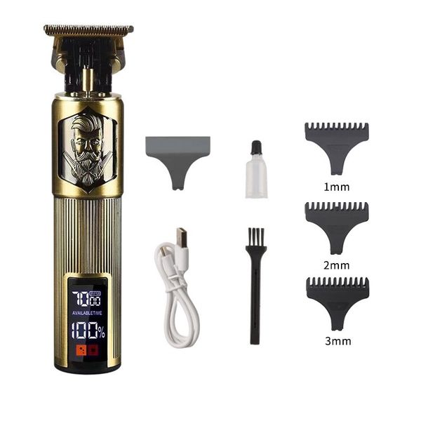 Professional LED Display Hair Clipper/Trimmer