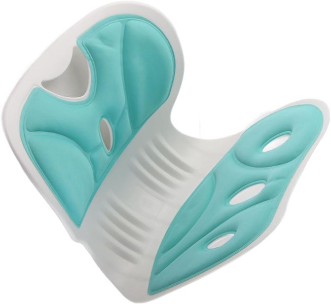 Waist Back Support Cushion for Chairs - Green