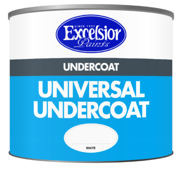 Excelsior 1L Universal Undercoat Paint - White