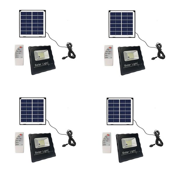 4 Set Of 35W Outdoor Wall Solar LED Flood Light TS-136