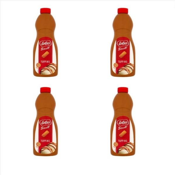 Pack of 4 Lotus Biscoff Topping