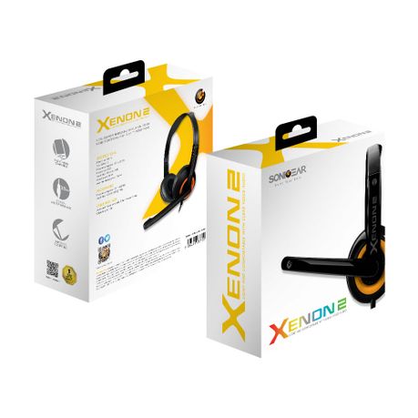 SonicGear Xenon 2 Wired Headset with Microphone Shop Today. Get