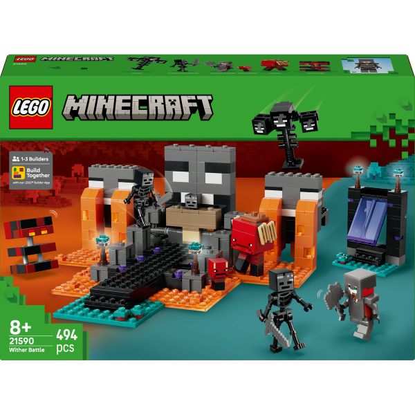 LEGO® Minecraft® Wither Battle Pretend Play Gamer Gift 21590