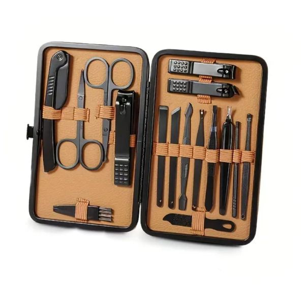 16 Luxury Stainless Steel Nail And Foot Repair Kit