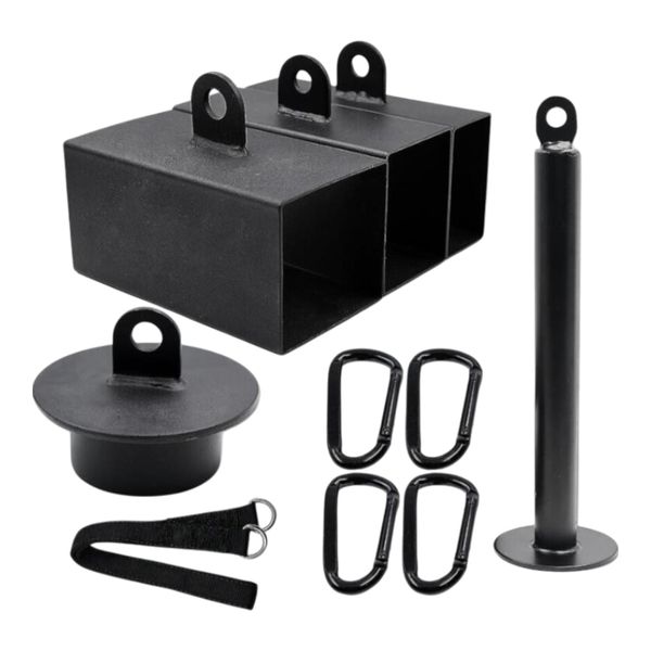 Metal Pinch Block Grip Set Hand Gripper Attachment Fitness Weightlifting