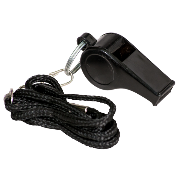 Stormforce Plastic Whistles with Lanyard