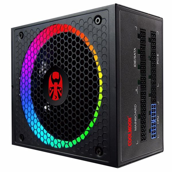 550W RGB Gaming Power Supply - 80Plus Gold